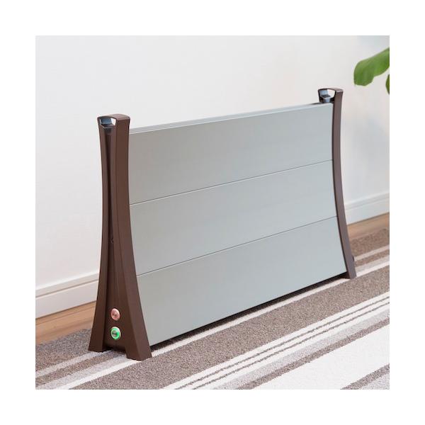 イコロ i-750 ブラウン アルミパネル ヒーター : 元気屋 アウルライフ