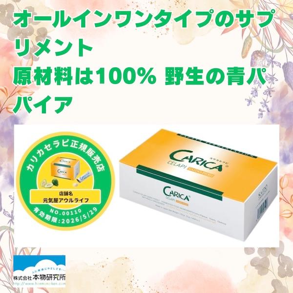 カリカセラピ PS-501 40包入 青パパイア発酵食品 : 元気屋