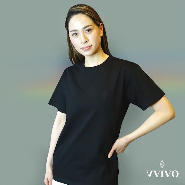 Tシャツ センタライズ [オーガニック スミクロ ] / ( 男女兼用 Sサイズ ) センタライズ オーガニック スミクロ Tシャツ 男女兼用 Sサイズ : 元気