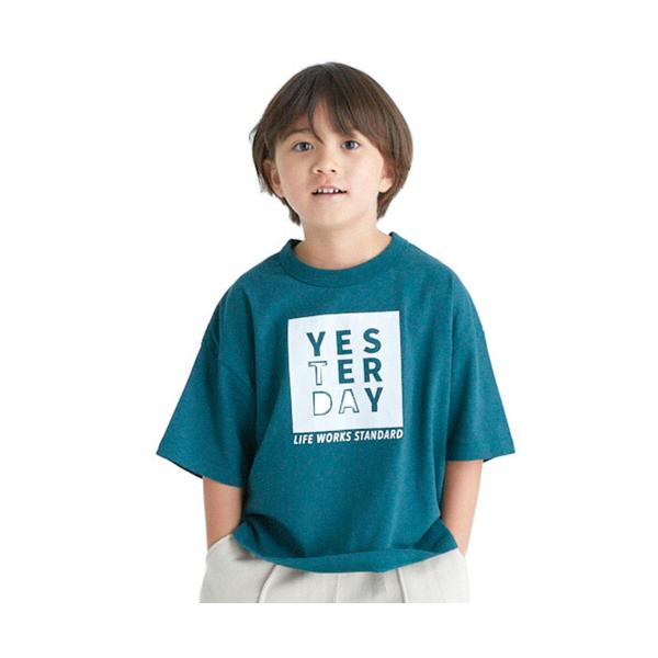 50%OFF SALE セール フォブ 子供服 半袖Tシャツ 110-160cm FOV MEN YESTERDAY Tシャツ 23春夏 メール便OK 603411 キッズ ジュニア