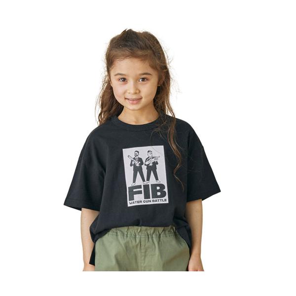40%OFFセール FOV（フォブ） FIB Tシャツ ブラック (130cm-160cm)　 メール便OK 2026春夏