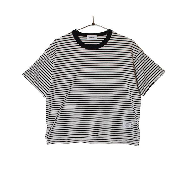40%OFFセール GENERATOR（ジェネレーター） ボーダーTシャツ ホワイト F(160cm-170cm) メール便OK 2026春夏