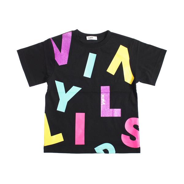50%OFF SALE セール エックスガールステージス 子供服 Tシャツ 100-140 X-GIRL STAGES ロゴ総柄 半袖Tシャツ 春夏メール便OK ベビー服 子ども服