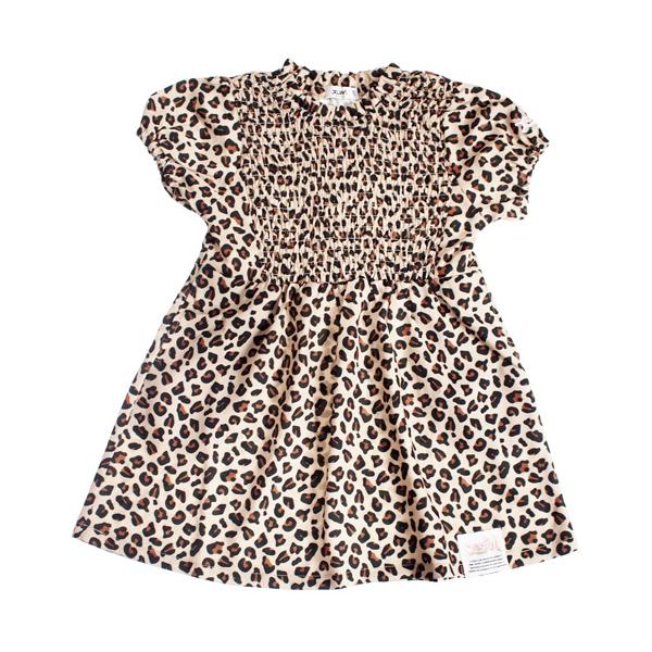 50%OFFセール SALE X-girl Stages 子ども服 半袖ワンピ 80-140cm エックスガールステージス 胸元シャーリングワンピース ベージュ メール便OK 春夏