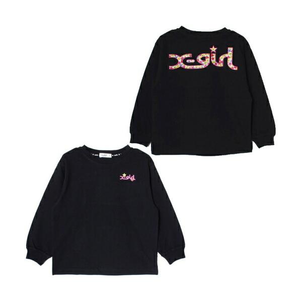希少デザイン X-girlxFCRB 両袖ビックロ ゴ ロンT 希少デザイン X-girlxFCRB 両袖ビックロ ゴ ロンT
