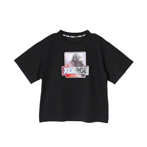 35%OFFセール XLARGE KIDS（エクストララージキッズ） OGギミック 半袖Tシャツ クロ ブラック（80-140cm） メール便OK 26春夏