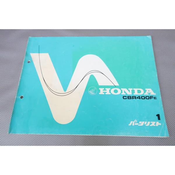 ホンダ CBR400F マニュアル・パーツリスト ホンダ（HONDA） パーツリスト CBR400F DVD・書籍・カタログ