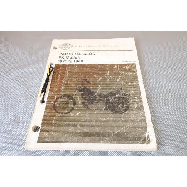 Harley-Davidson FX ⭐︎パーツカタログ ⭐︎1971-1984 Harley-Davidson FXモデルパーツカタログ1971to1984 - メルカリ
