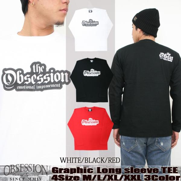 ロンt メンズ 長袖tシャツ ロンティー ブランド Obsession オブセッション ストリート アメカジ 黒 白 大きいサイズ M L Xl Xxl プリント ロゴ カットソー Buyee Buyee Japanese Proxy Service Buy From Japan Bot Online