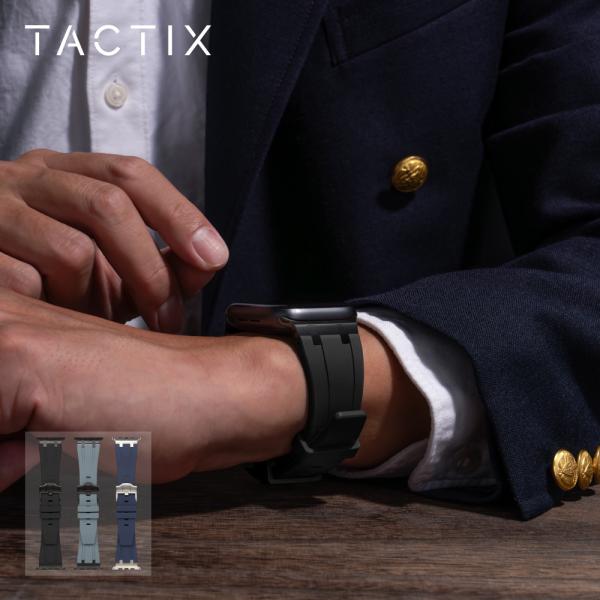 Apple Watch バンド 42/44/45/46/49mm タクティカルシリコンラバーバンド