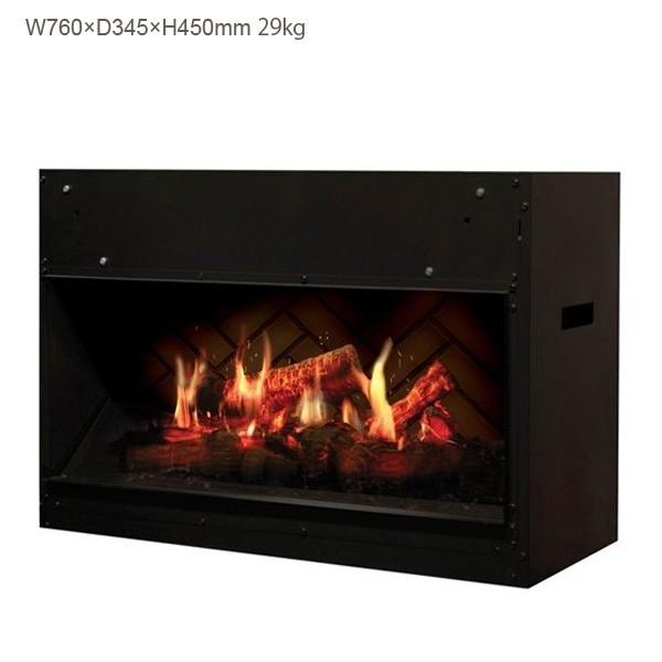 電気暖炉 Dimplex アウトレット113/ビルトイン電気暖炉オプティVソロ