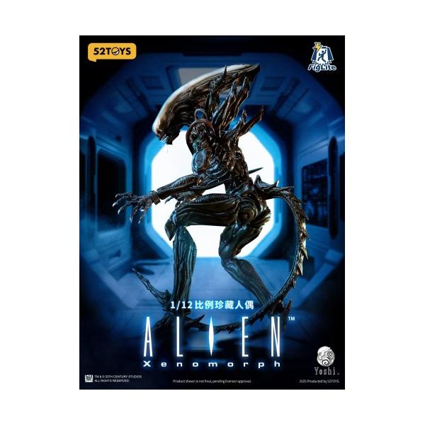52TOYS FIGLITE エイリアン ゼノモーフ フィギュア【商品紹介】造形作家Yoshi氏が手掛けた1/12スケールのエイリアン<ゼノモーフ>のアクションフィギュアが登場!関節の動きを忠実に再現する52TOYSの卓越した技...