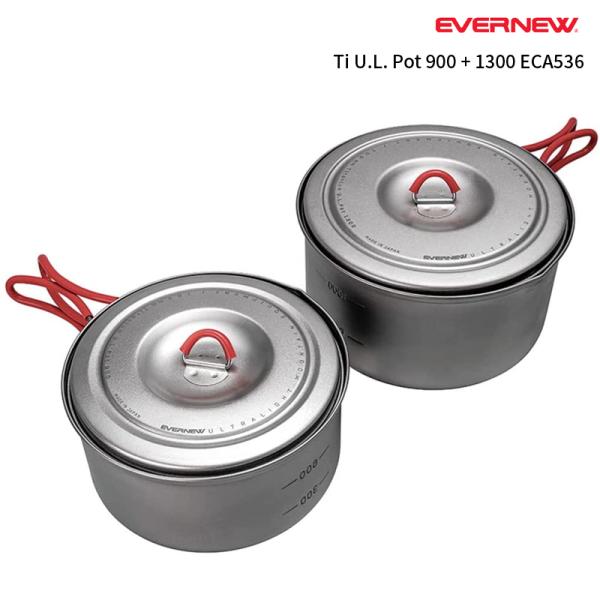 EVERNEW(�G�o�j���\) Ti U.L. Pot 900 + 1300 ECA536