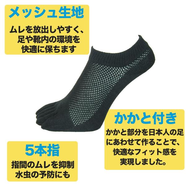 5本指靴下 メンズ くるぶし 綿と麻のメッシュソックス ショート丈 2色セット Buyee Buyee Japanischer Proxy Service Kaufen Sie Aus Japan