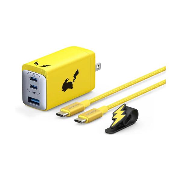 Anker USB急速充電器 65W ピカチュウモデル B2668N71