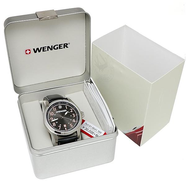 新品 ウェンガー テラグラフ 01.0541.104 WENGER 腕時計 メンズ 