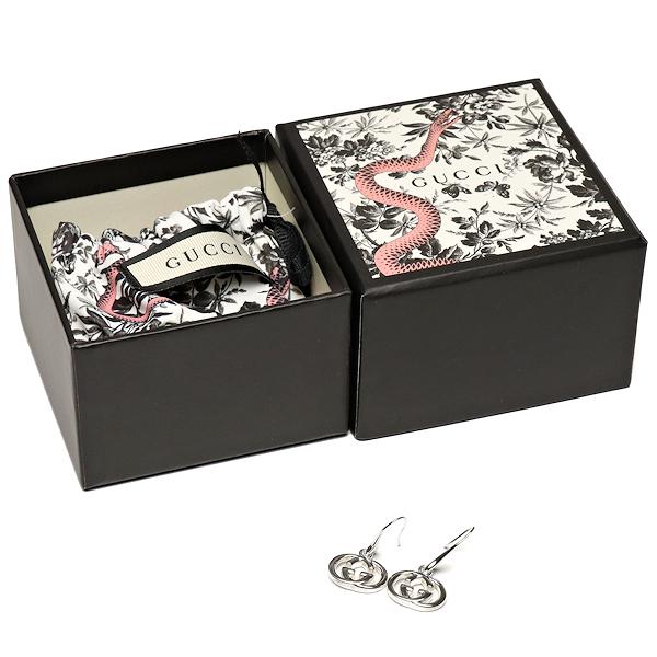 GUCCI 極美品 グッチ インターロッキングG ピアス Ag925