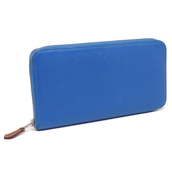 HERMES 美品 エルメス アザップロング シルクイン ラウンドファスナー  