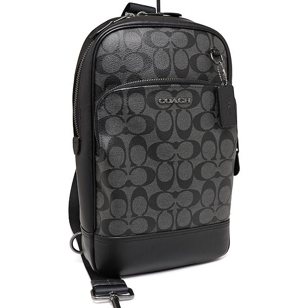COACH 美品 コーチ グラハムパック シグネチャーキャンバス
