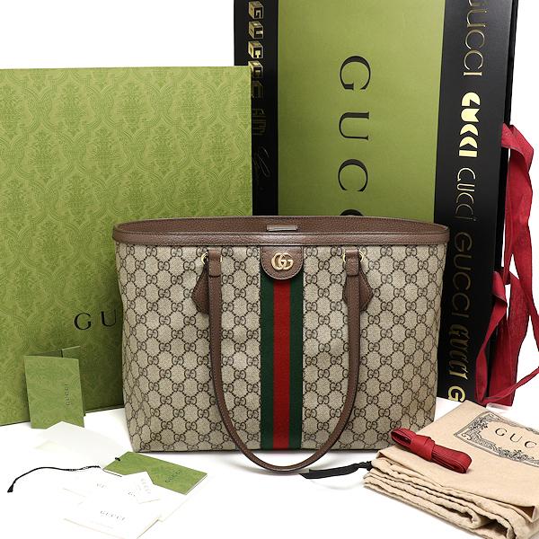 GUCCI（グッチ） 美品 オフィディア GG ミディアム トートバッグ