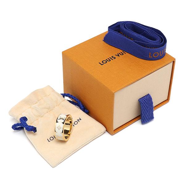 LOUIS VUITTON（ルイ・ヴィトン） 美品 リング ナノ グラム エナメル