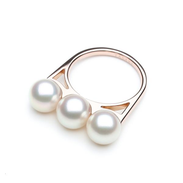 TASAKI（タサキ） 新品同様 バランス エラ リング パール8ミリ珠 SG750