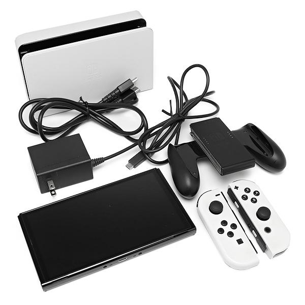 Nintendo Switch - 新品未使用♪任天堂スイッチ有機ELモデル Joy-Con(L)/(R)ホワイト Nintendo Switch 有機ELモデル Joy-Con(L)/(R) ホワイト 新品未
