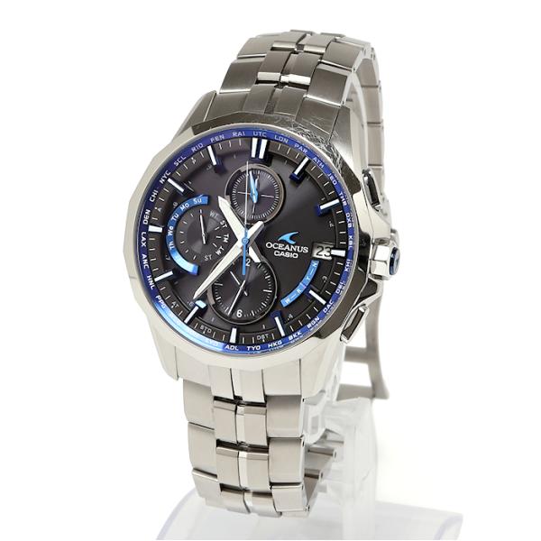 カシオ オシアナス OCW-S3000-1AJF ソーラー電波 チタン メンズ 腕時計 CASIO OCEANUS