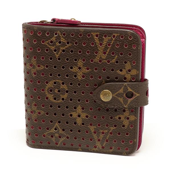【美品】ルイヴィトン モノグラム ペルフォ M95188 フューシャ LOUIS VUITTON ルイヴィトン モノグラム ペルフォ コンパクト