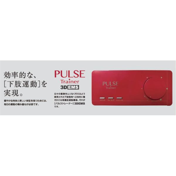 パルストレーナー 3D EMS PT-Ⅱ ホーマーイオン ホーマーイオン研究所 パルストレーナー 3D EMS PULSE Trainer