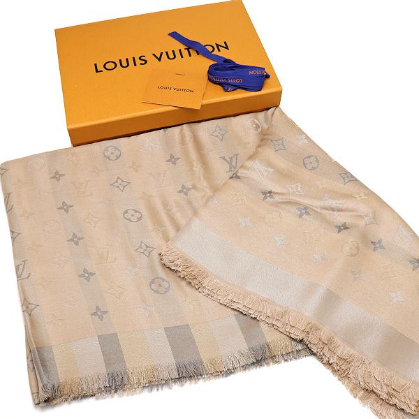 LOUIS VUITTON 新品同様 ルイヴィトン ショール モノグラムソー LOUIS VUITTON 新品同様 ルイヴィトン ショール モノグラムソー