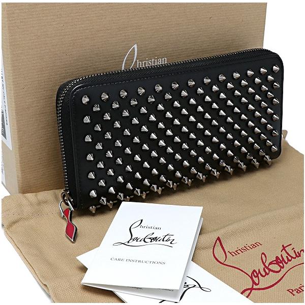ルブタン 財布 パネトーネ ウォレット スパイク ラウンドファスナー長財布 ブラック ガンメタル 中古 Buyee Buyee Jasa Perwakilan Pembelian Barang Online Di Jepang