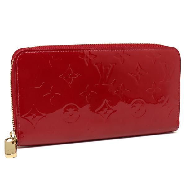 美品 ルイヴィトン ジッピーウォレット ヴェルニ ラウンド 長財布 モノグラム LOUIS VUITTON（ルイ・ヴィトン） 美品 ヴェルニ ジッピーウォレット