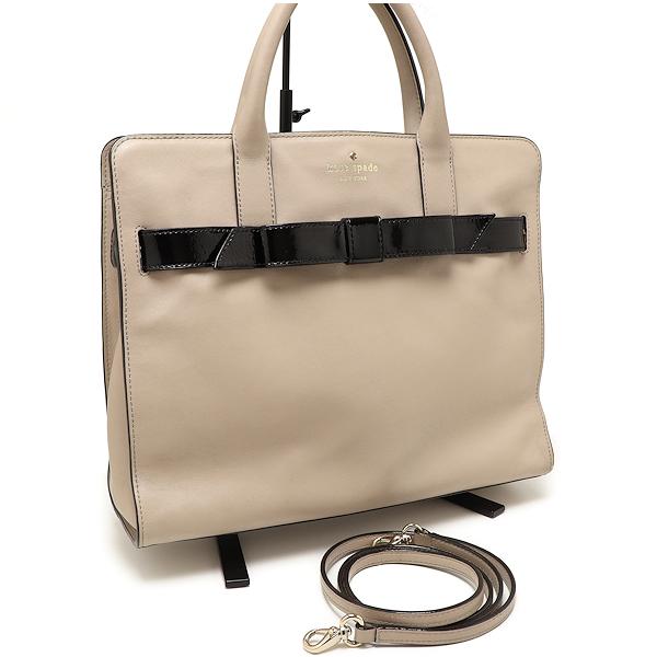 美品Kate Spade 2WAYリボンカゴバッグ oyama_539-3-5-1
