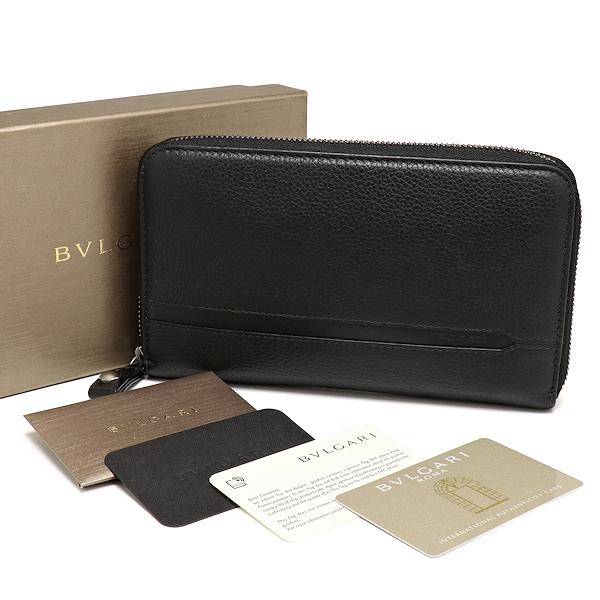 BVLGARI 美品 ブルガリ オクト ラウンドファスナー長財布 36968 BVLGARI 美品 ブルガリ オクト ラウンドファスナー長財布 36968