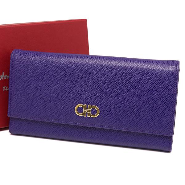 FERRAGAMO 美品 サルヴァトーレフェラガモ ガンチーニ 三つ折り