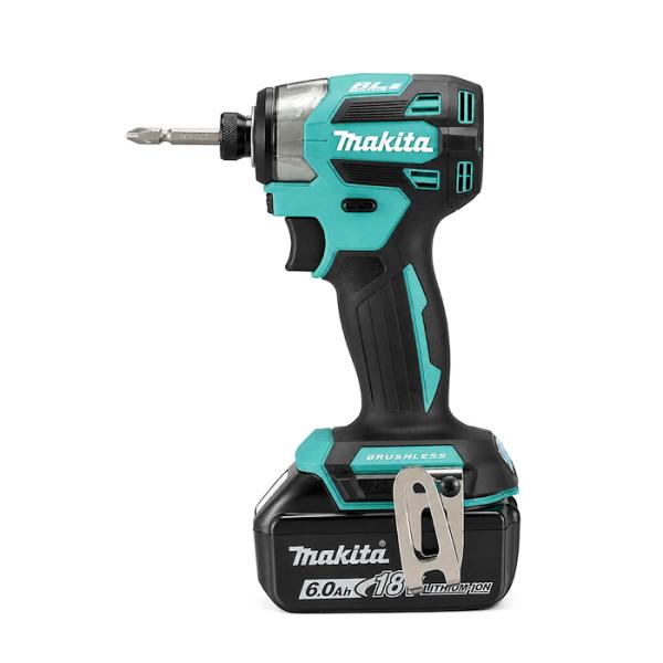 マキタ 充電式インパクトドライバ 限定色 TD173DGXTB ターコイズブルー 18V6.0ah バッテリ2個 充電器 ケース付 純正品フルセット