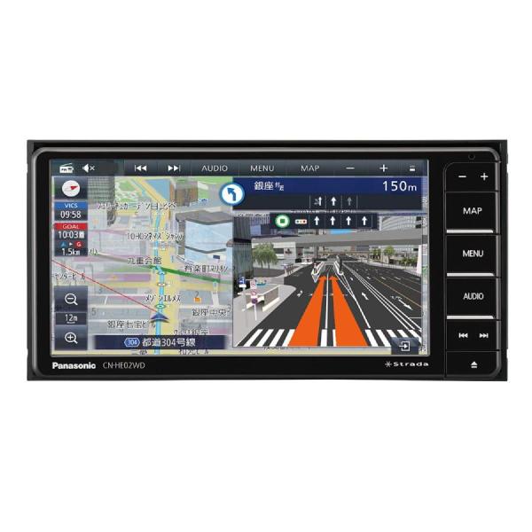 Panasonic CN-HE02WD カーナビ　ストラーダ Strada CN-HE02WD パナソニック Panasonic カーナビ ストラーダ
