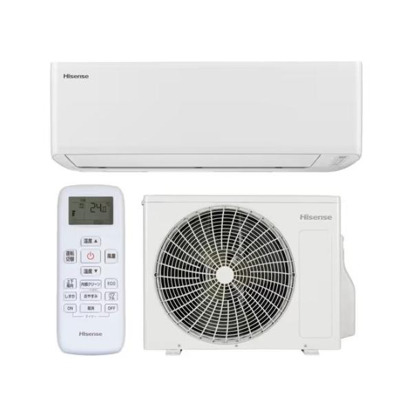 HA-J28H-W ハイセンス Hisense ルームエアコン Jシリーズ おもに10畳用 2.8kW 冷暖房 単相100V 内部クリーン R32  ホワイト