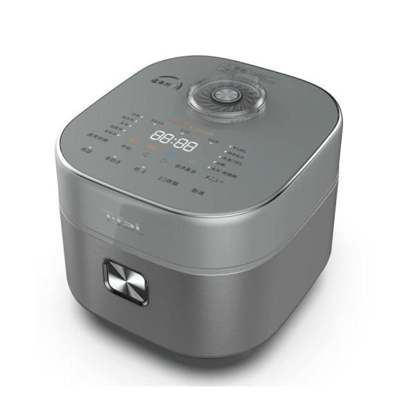 RK880CJP ティファール T-fal ザ・ライス 遠赤外線IH炊飯器 5.5合 IH炊飯ジャー 高火力IH 遠赤保温 メタリック