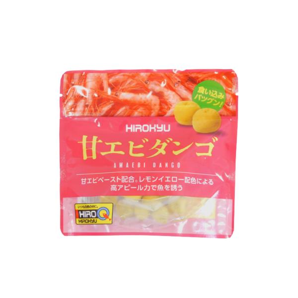 食い込みバツグン!甘エビペースト配合。レモンイエロー配色による高アピール力で魚を誘う。内容量　　 :　約48g主要原材料:　甘えび、カニオイル、マッシュポテト、パン粉、小麦粉類、着色料※本商品はクール便のため商品価格、宅配送料とは別にクール...