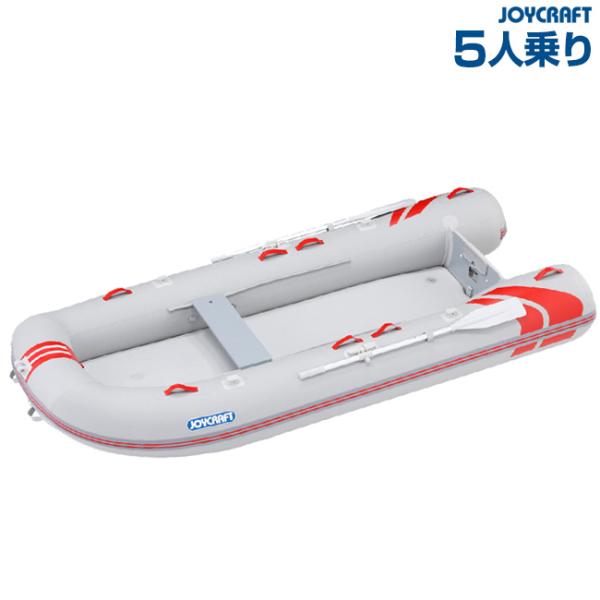 スモールトランサムモデルレッドキャップシリーズジョイクラフト レッドキャップ333 5人乗りゴムボート■ボートスペック航行区域：3海里(約5.5km)定員：5人最大積載量：520kg全体重量：35kg全長：333cm全幅：156cm船内長：...