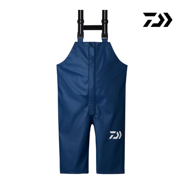 ダイワ レインウェア DR-6323P PUオーシャンハーフサロペット ネイビー DAIWA