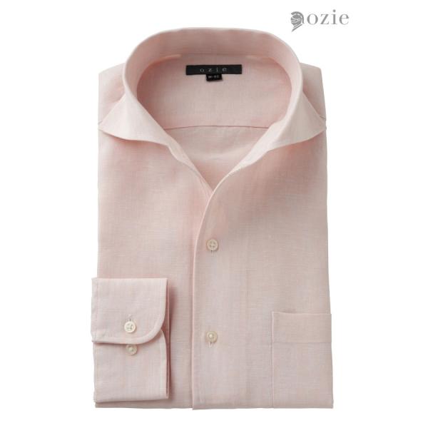 ozie（オジエ） ワイシャツ メンズ 長袖 カッターシャツ yシャツ