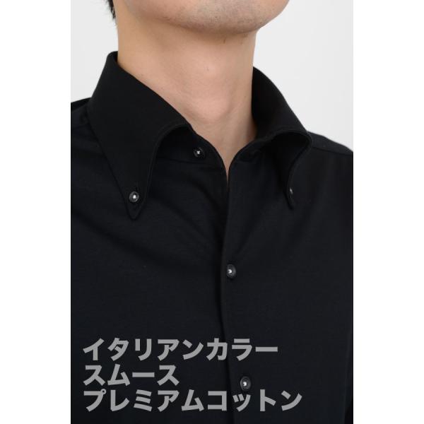 黒 ベージュ 襟 ボタン付きポロシャツ ozie ポロシャツ メンズ ビズポロ ニット ニットシャツ