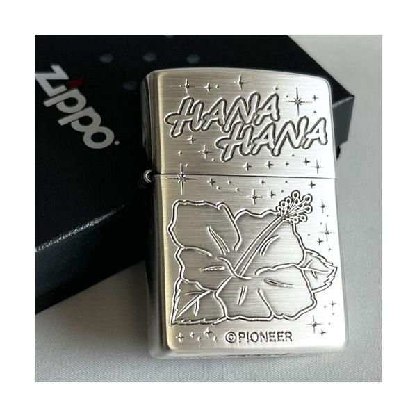 HANAHANA Zippo A柄ハイビスカス ハナハナ ライター グッズ