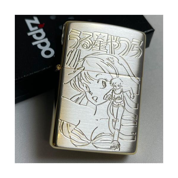 ZIPPO（ジッポー） うる星やつら ZIPPO B柄 シルバー× ゴールド