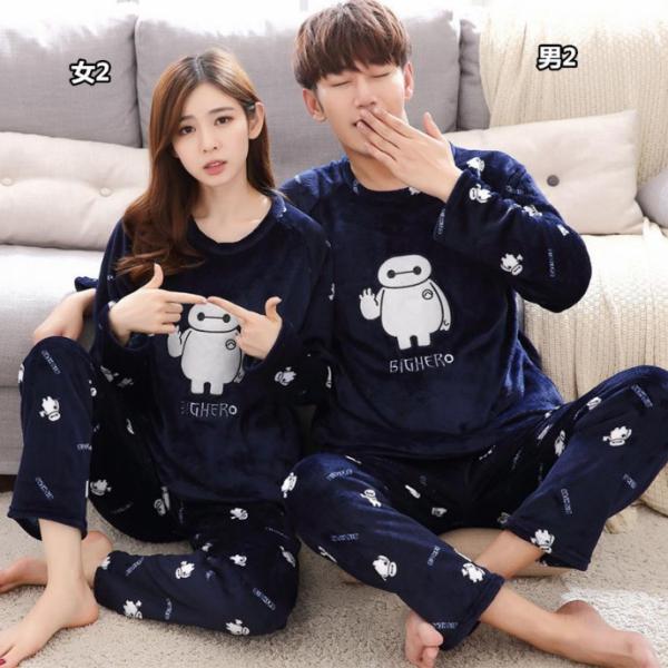 カップルセットアップパジャマ 上下セット パジャマ レディース用 ルームウェア 防寒パジャマ 暖かいパジャマ 冬用 Buyee Buyee 日本の通販商品 オークションの代理入札 代理購入