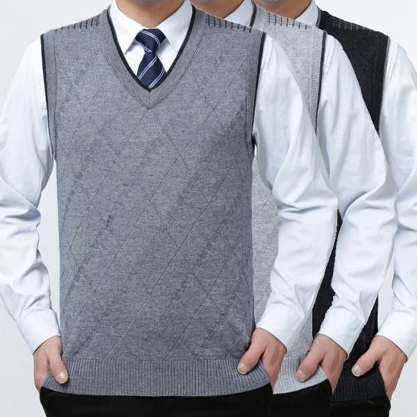 ベスト ニット メンズ 前開き Vネック 紳士ベスト 春 秋 大きいサイズ 4xl ビジネスベスト アーガイル オフィス ゴルフ カジアル スクール ブランド コットン 綿 Buyee Servicio De Proxy Japones Buyee Compra En Japon
