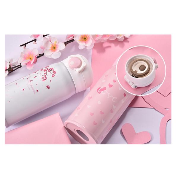 保温水筒 ステンレスボトル コップ レディース 直飲み ワンタッチ 子供 おしゃれ 500ml 可愛い 旅行 アウトドア 便利 通勤 人気 プレゼント マグボトル 軽量 Buyee 日本代购平台 产品购物网站大全 Buyee一站式代购 Bot Online